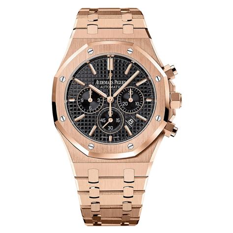 audemars piguet 37mm rose gold|Audemars Piguet chronograph gold.